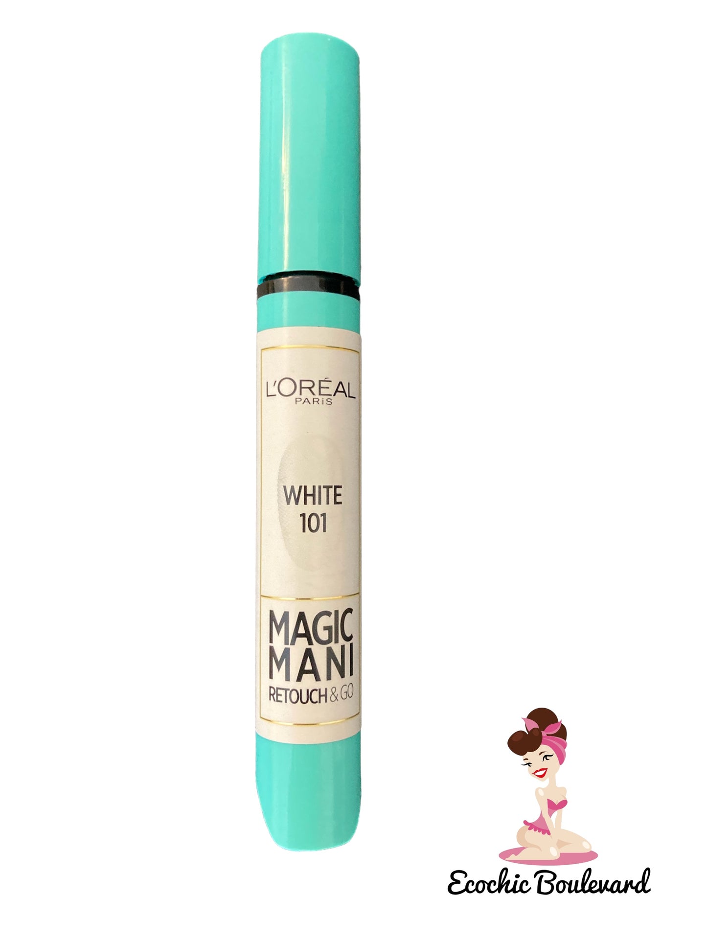 Stylo correcteur manucure - Magic mani - Retouch & Go - 101 White