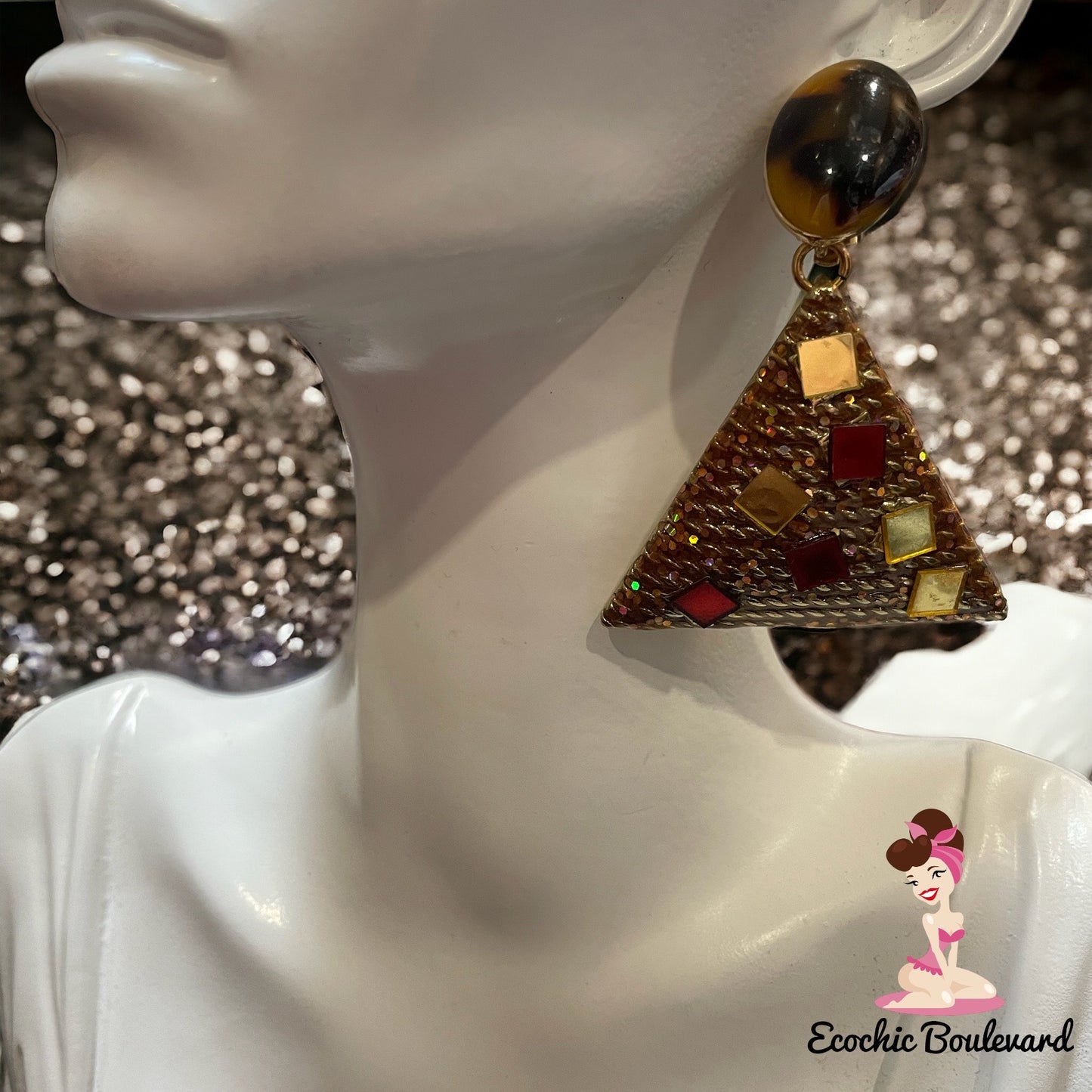 Boucles d’oreilles neuves Zara CLIPS