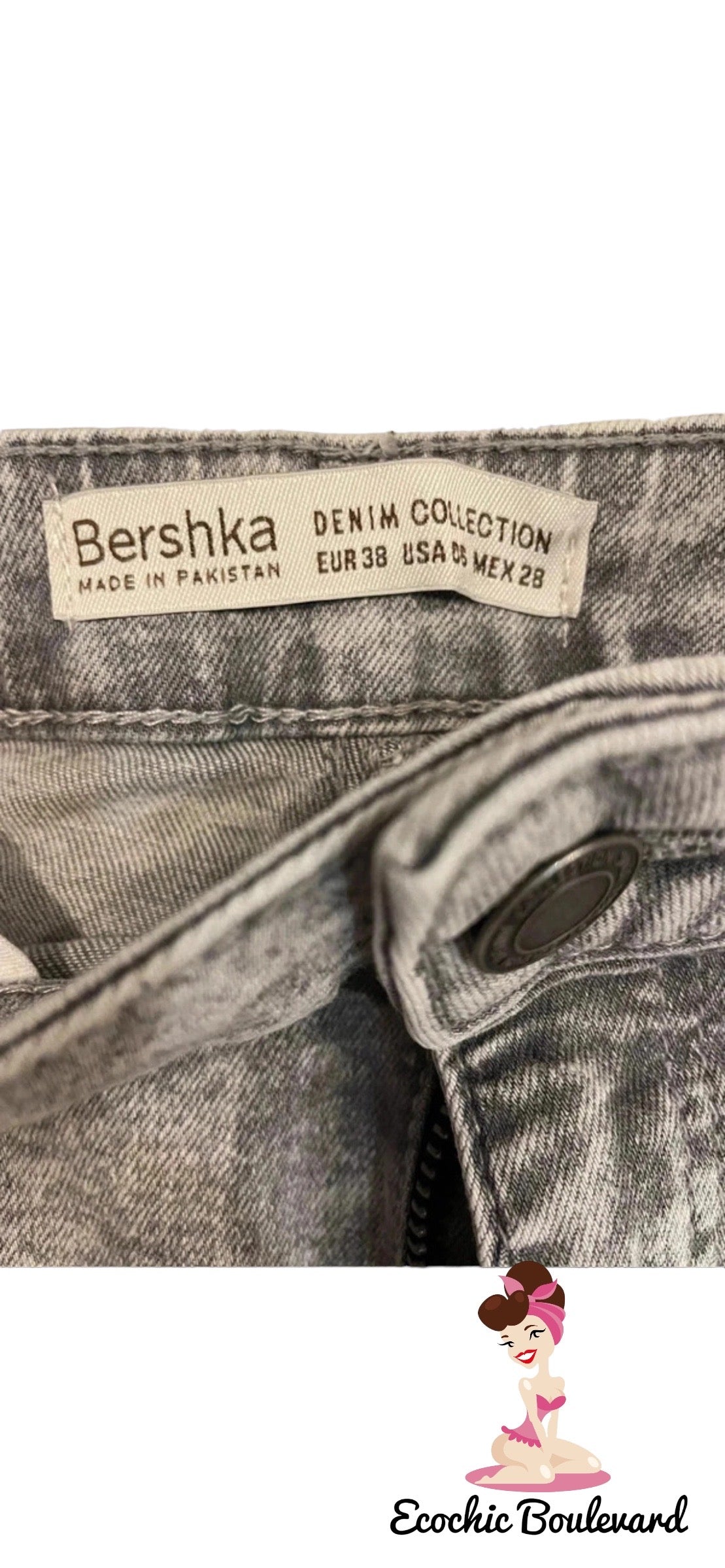 Jean gris bershka 2nd main 36