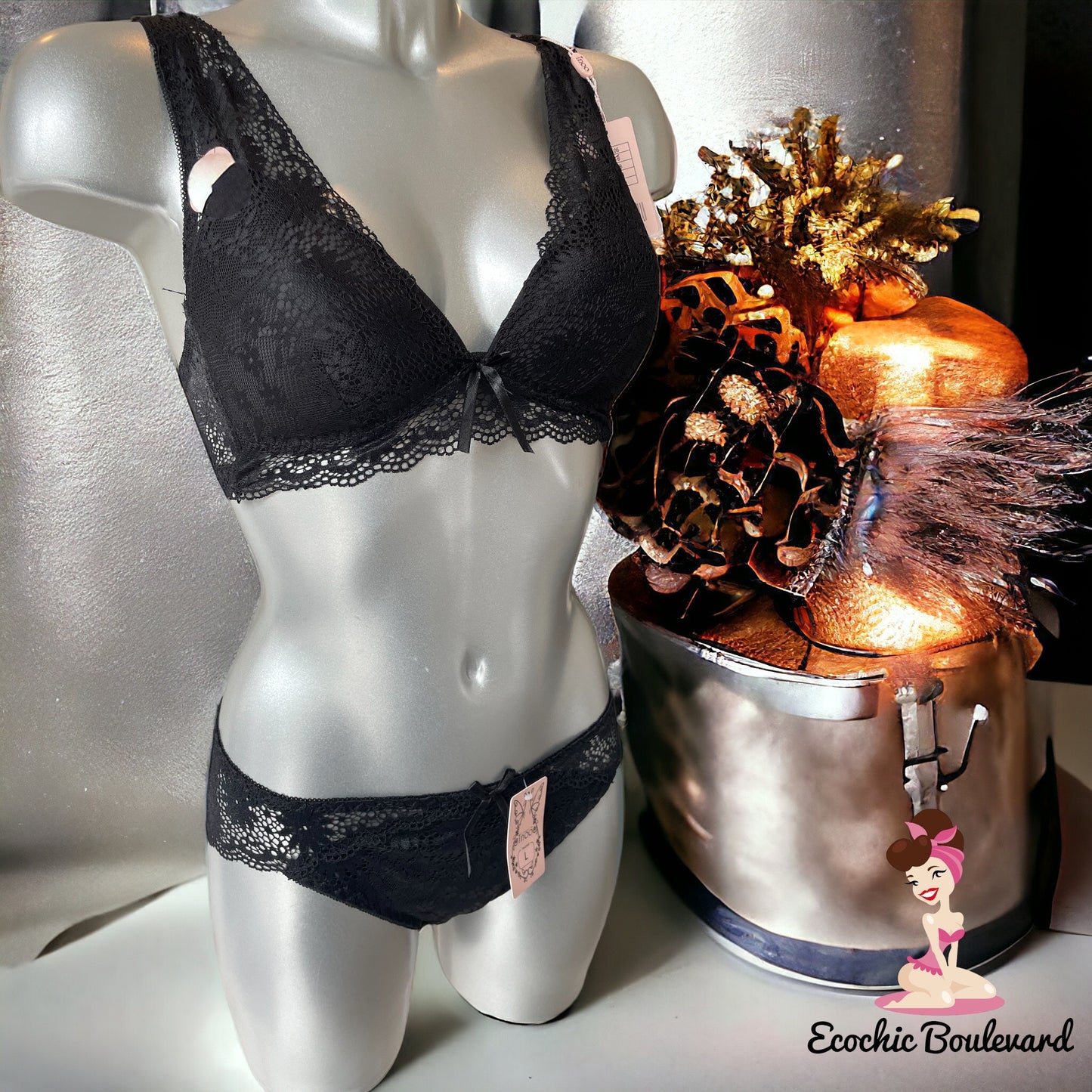 Ensemble lingerie 95C et L inoo