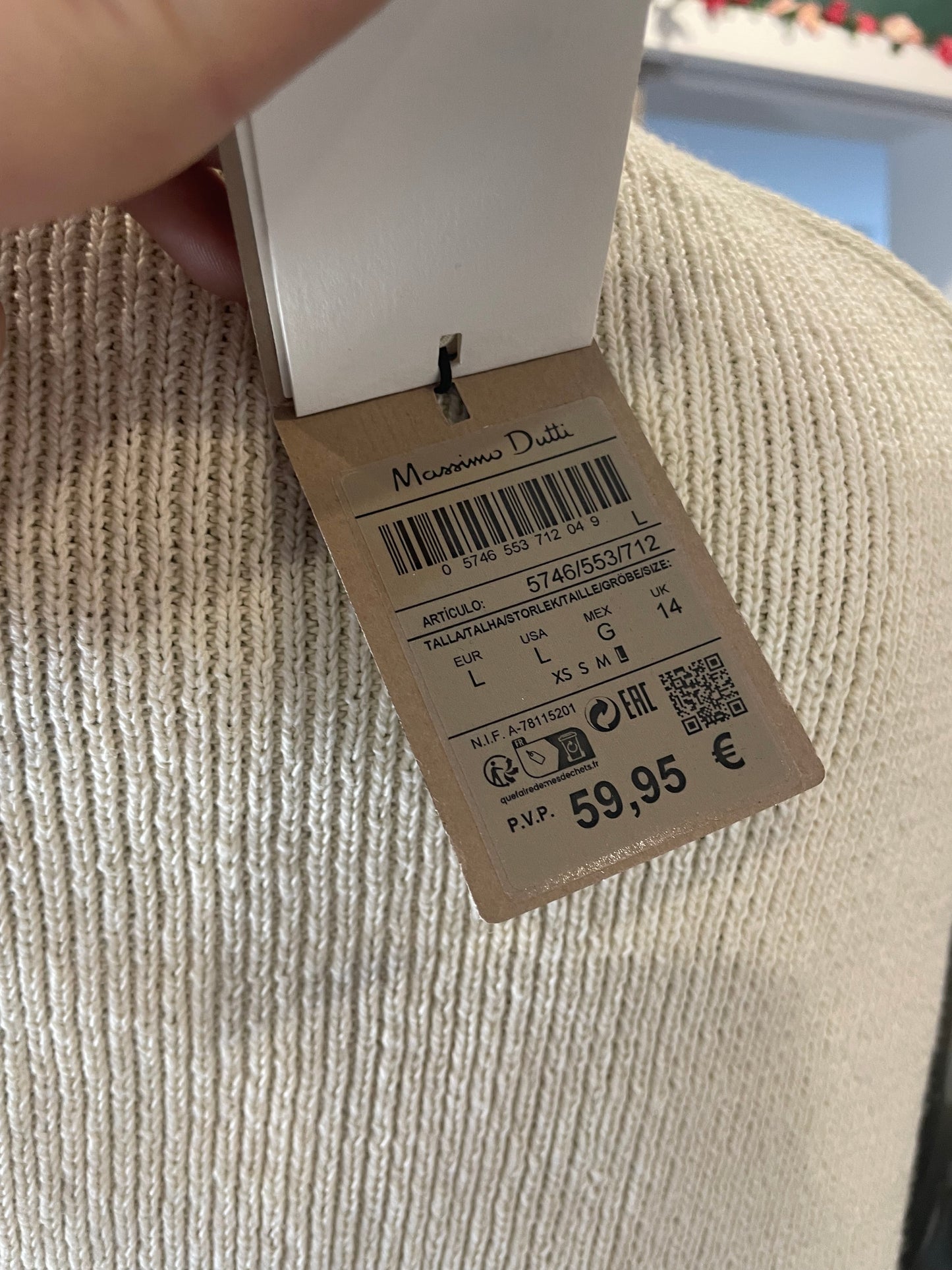 Cardigan Massimo dutti L neuf