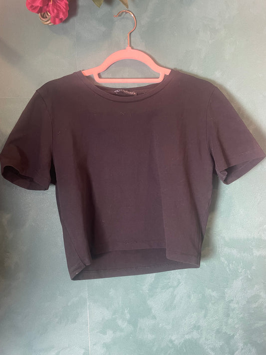 Tee shirt noir Zara 2nd main