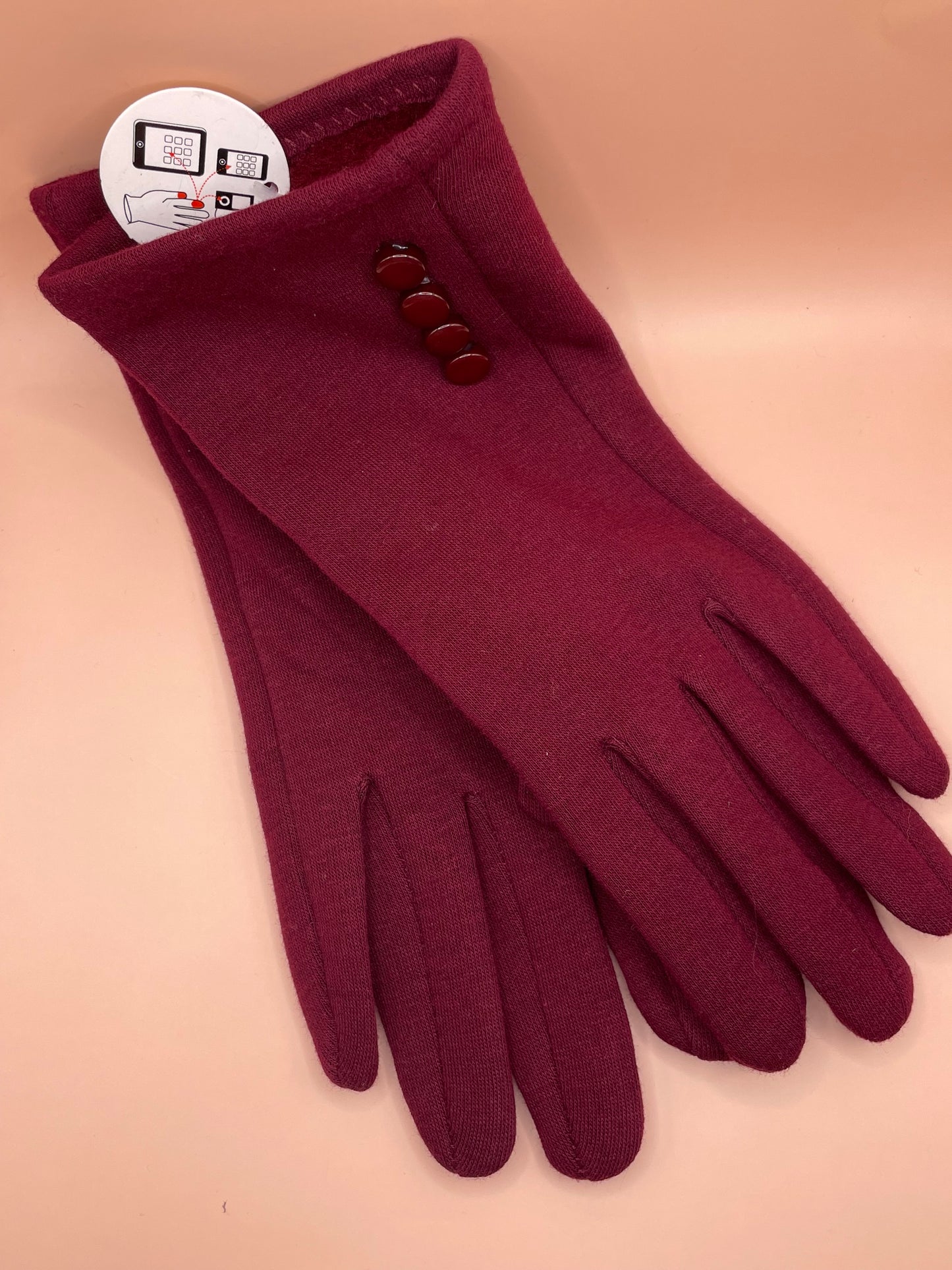 Gants Bordeaux