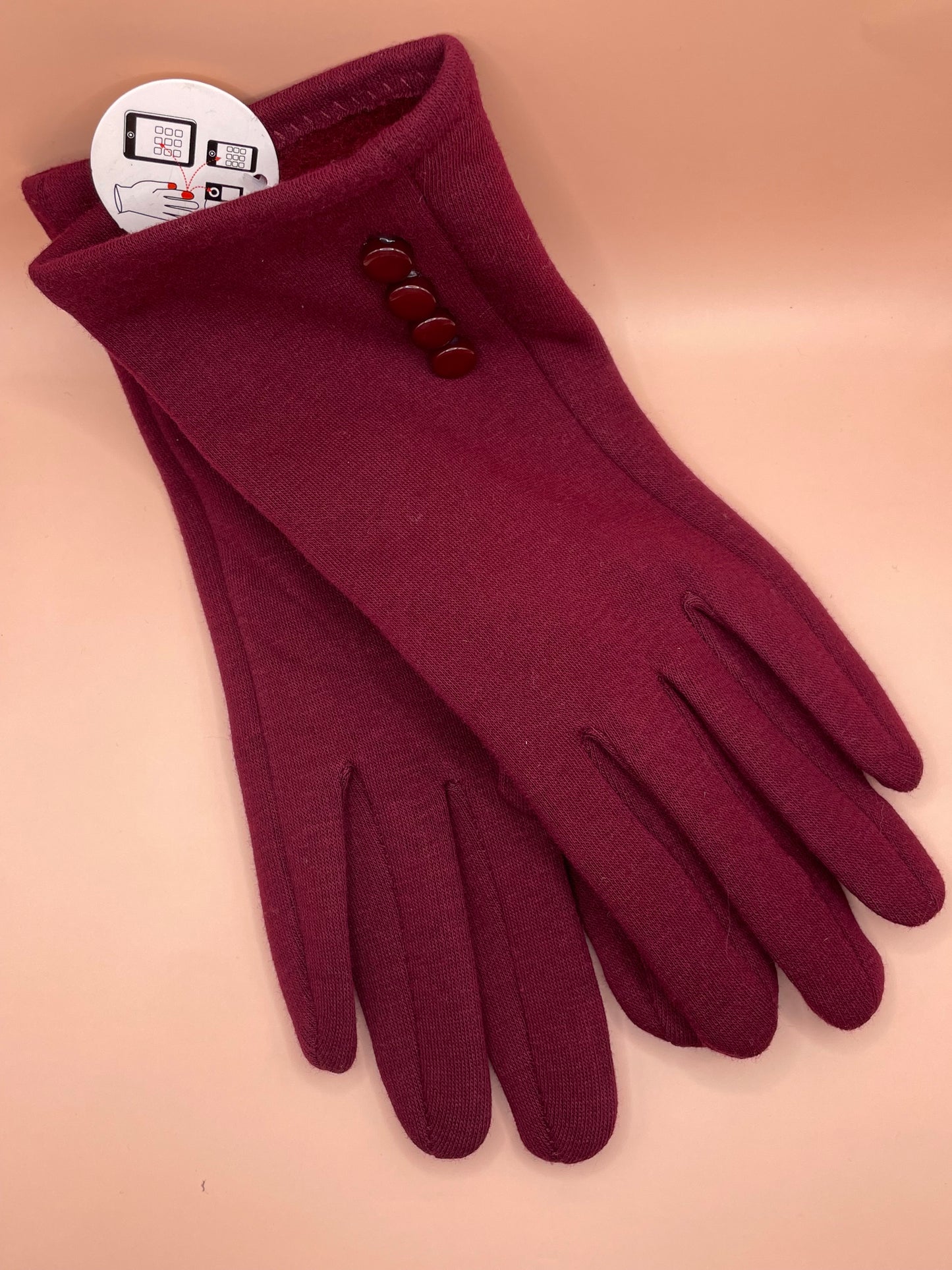 Gants Bordeaux