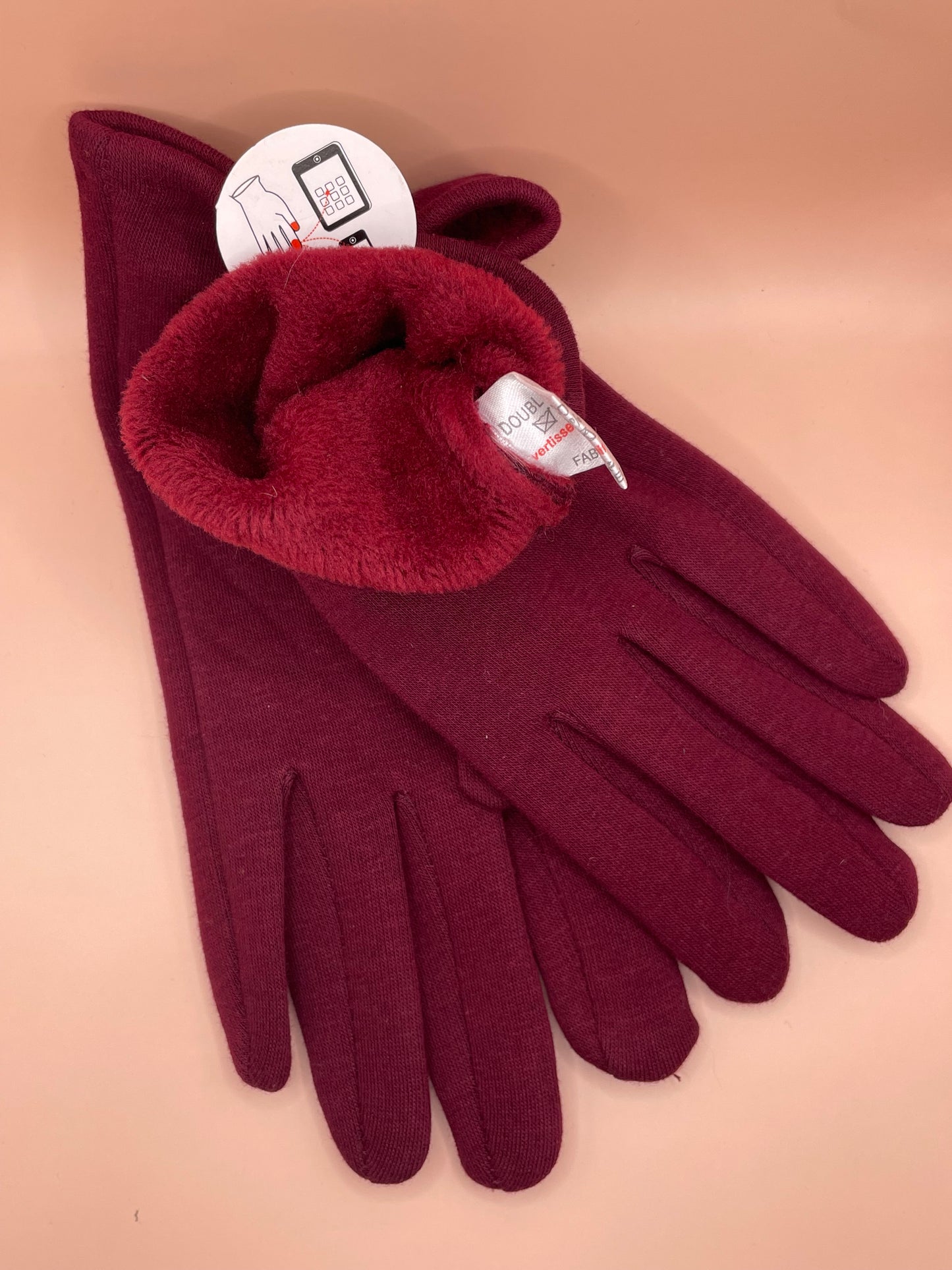 Gants Bordeaux